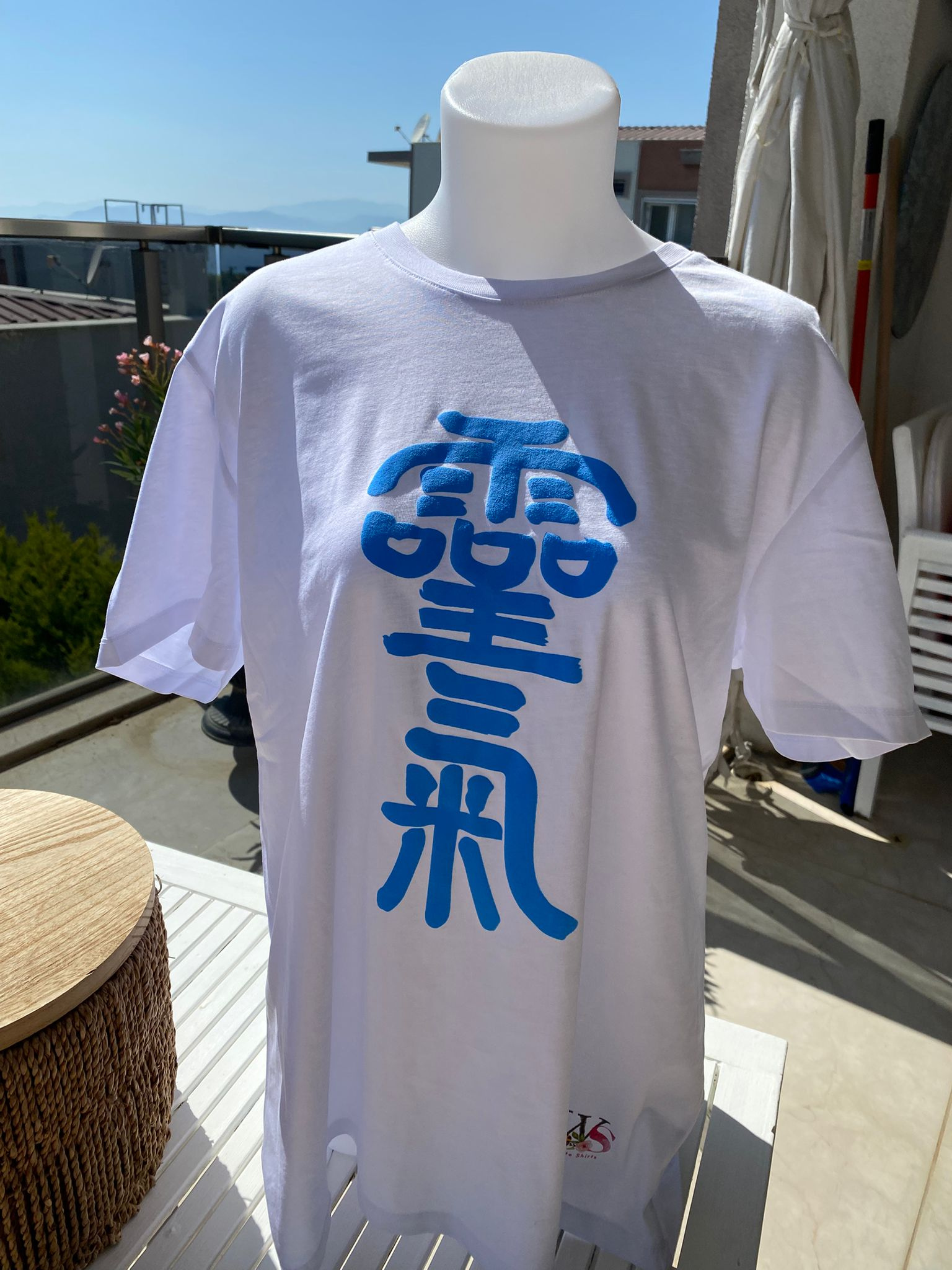 Beyaz Reiki TShirt - Görsel 5