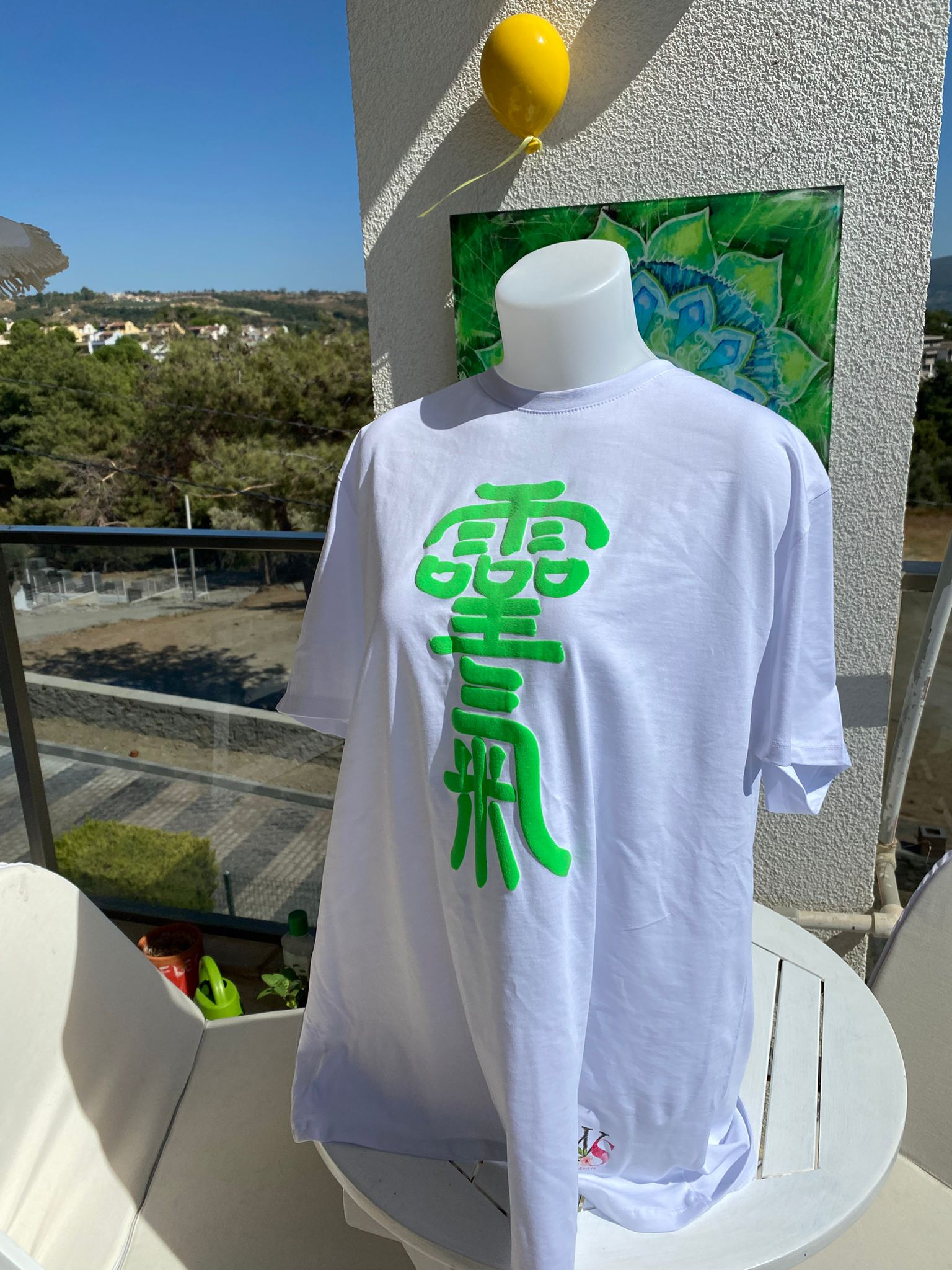 Beyaz Reiki TShirt - Görsel 7